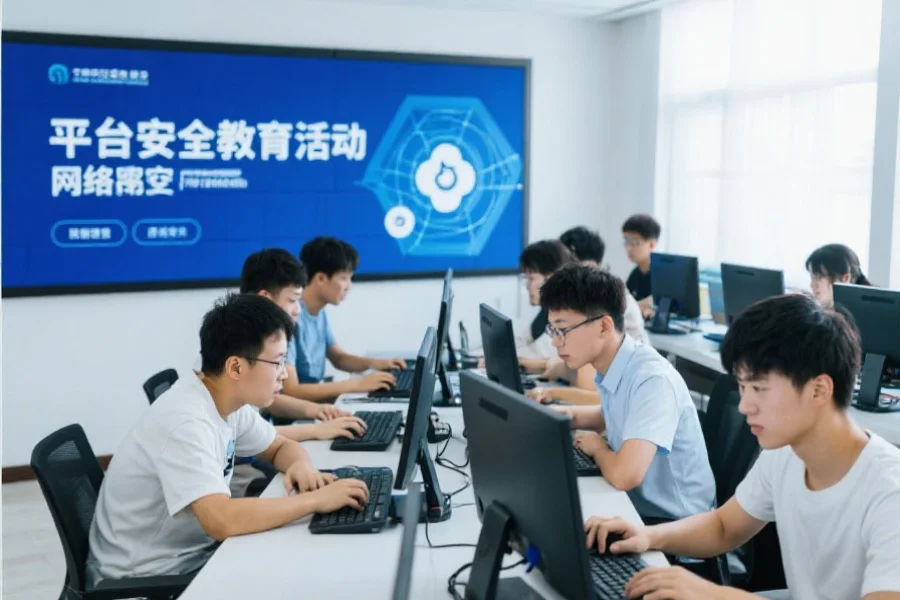 用户参与安全教育活动